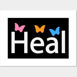 Heal healing Posters and Art